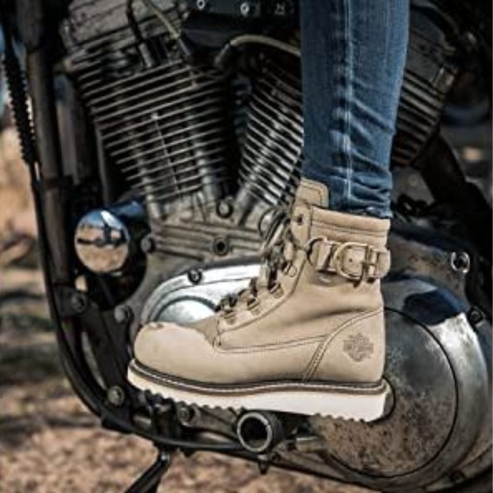 Harley-Davidson Women's Marconi Motorcycle Boot - Brown, 9